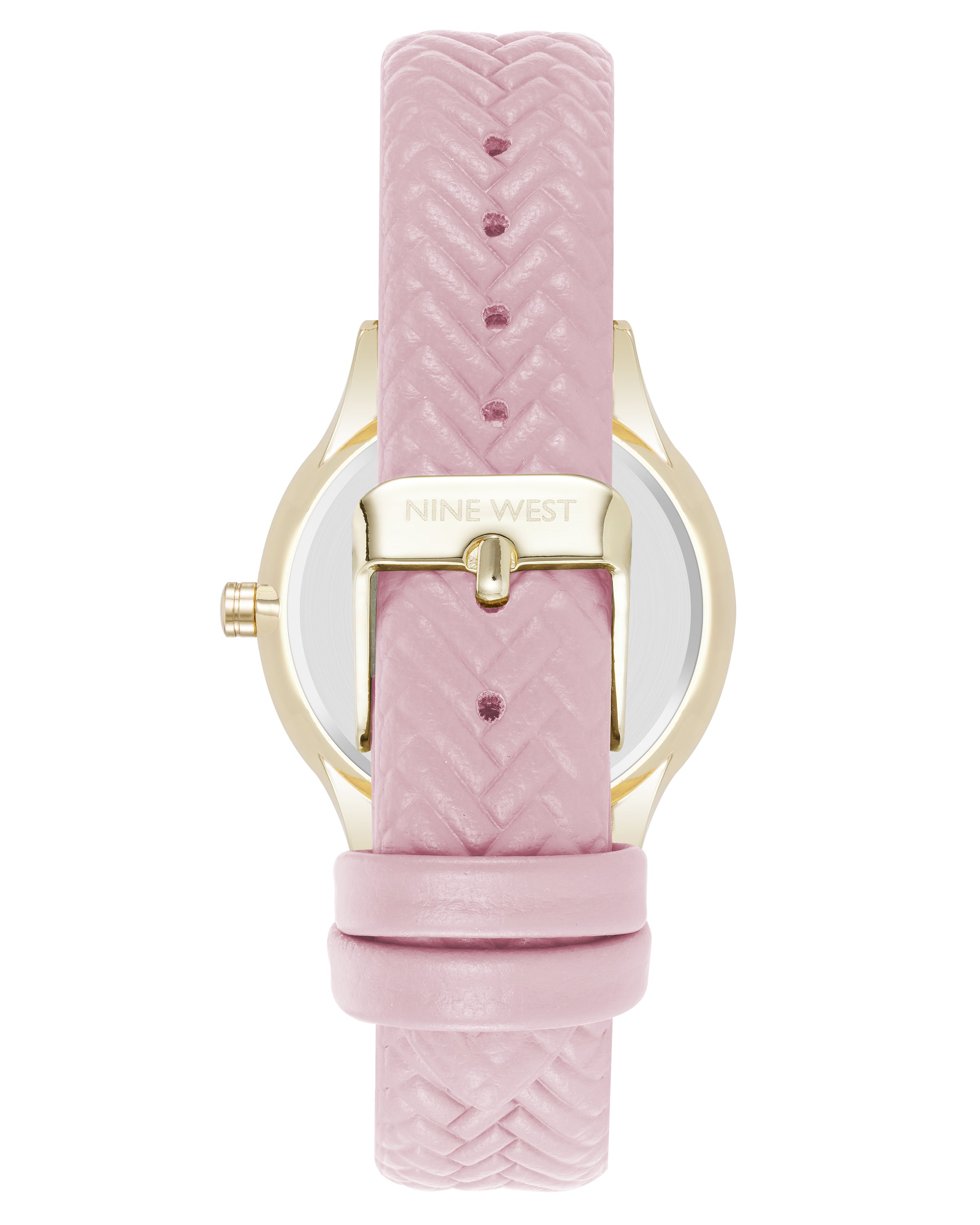 Chevron Pattern Strap Watch